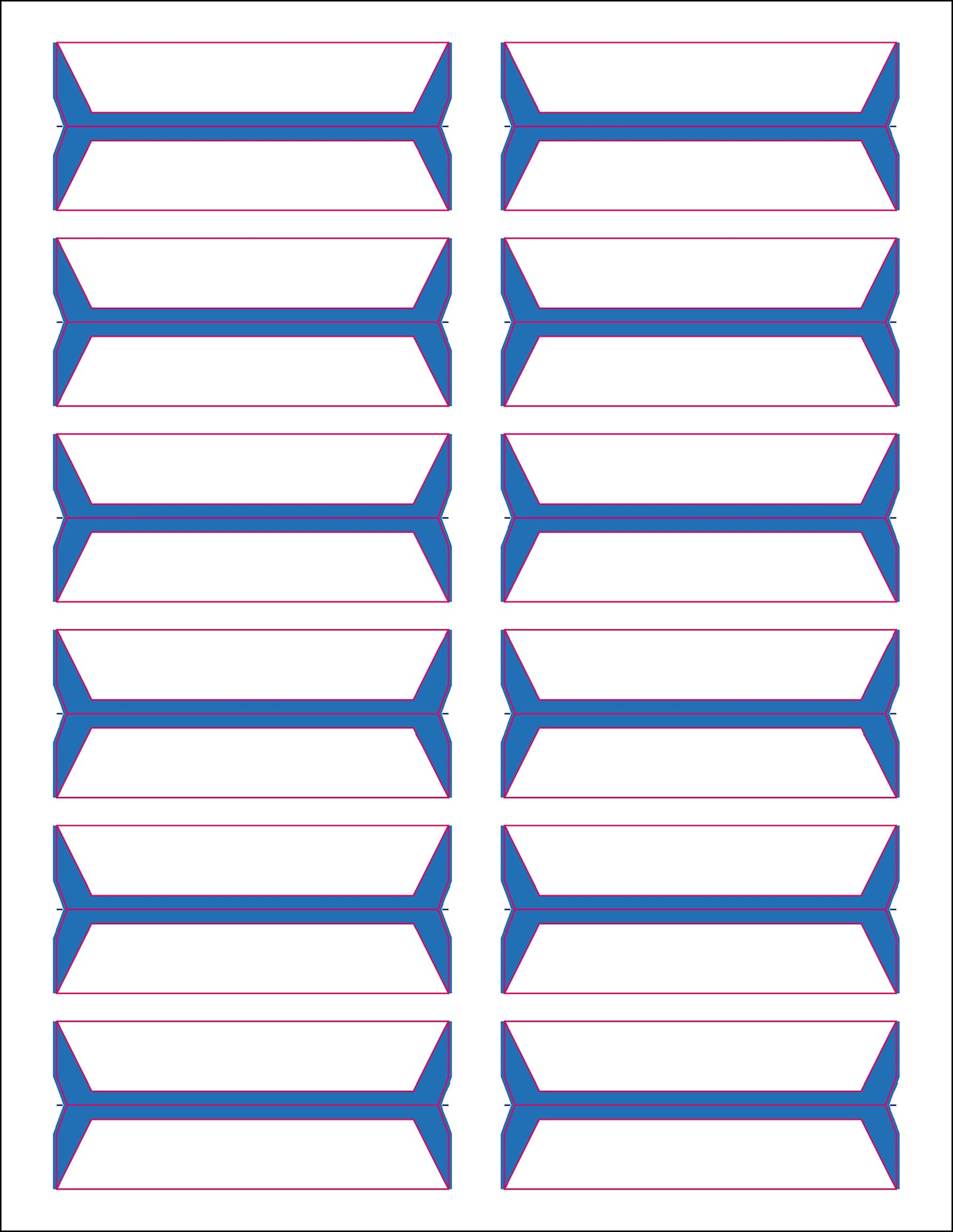 Wrap-Around Name Labels