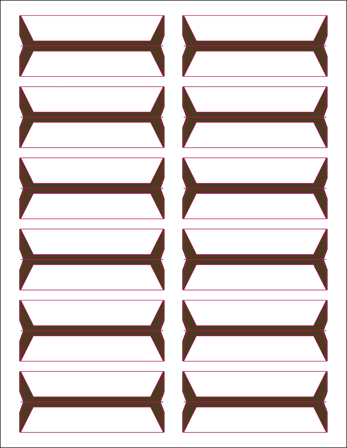 Wrap-Around Name Labels