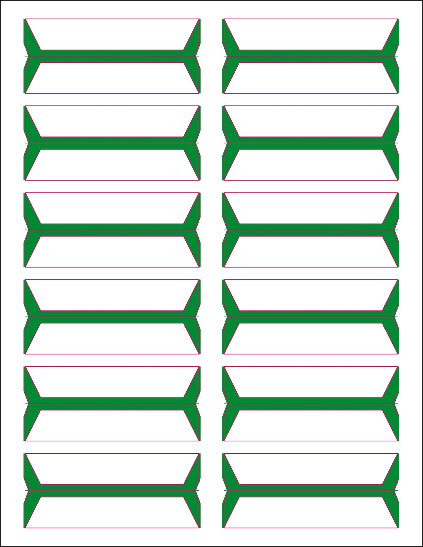 Wrap-Around Name Labels