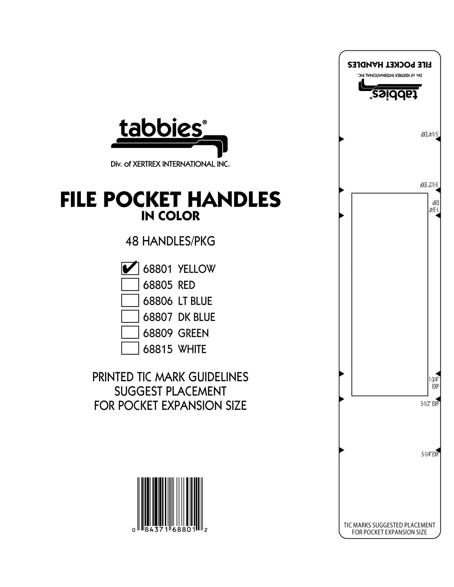 File Pocket Handles