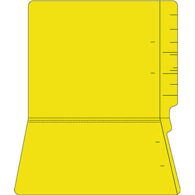 File Folders 11pt Legal Size End Tab No Fasteners