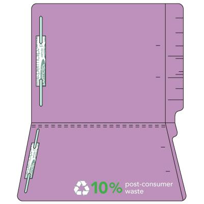 11pt Colored End Tab File Folders-Fas #1&3