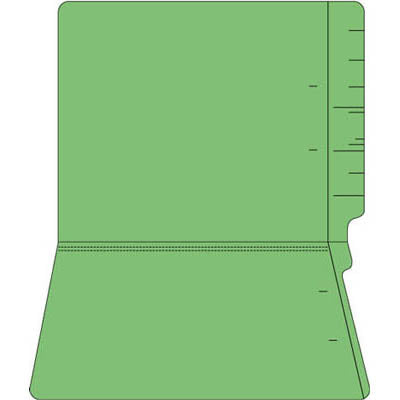 File Folders 11pt Legal Size End Tab No Fasteners