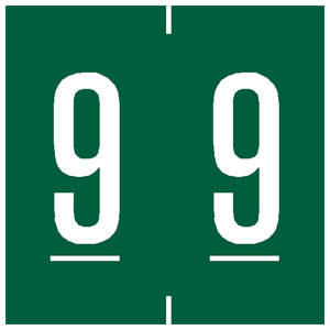 Numeric Color Code Label 1-7/8" Roll IFC Ames CL3100 IFNM