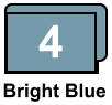 Classification Folders-End Tab-Colored Pressboard-2 DIV