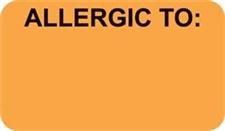 Allergy Label MAP3320