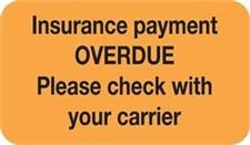 Insurance Patient Responsibility Label MAP4090