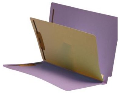 Classification Folders-End Tab-Colored-Economy-1 DIV
