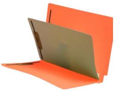Classification Folders-End Tab-Colored-Economy-1 DIV
