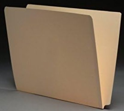 File Folders-Manila-No Fasteners