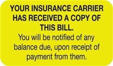 Insurance Patient Responsibility Label MAP5520