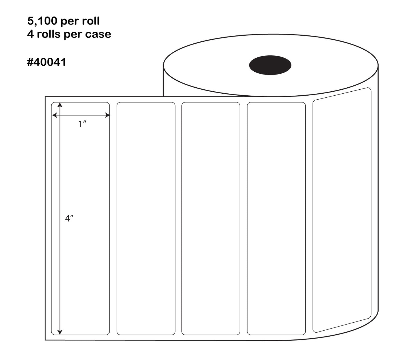 Direct Thermal Blank Labels