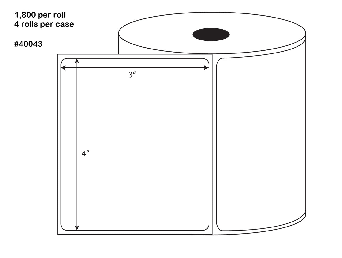 Direct Thermal Blank Labels