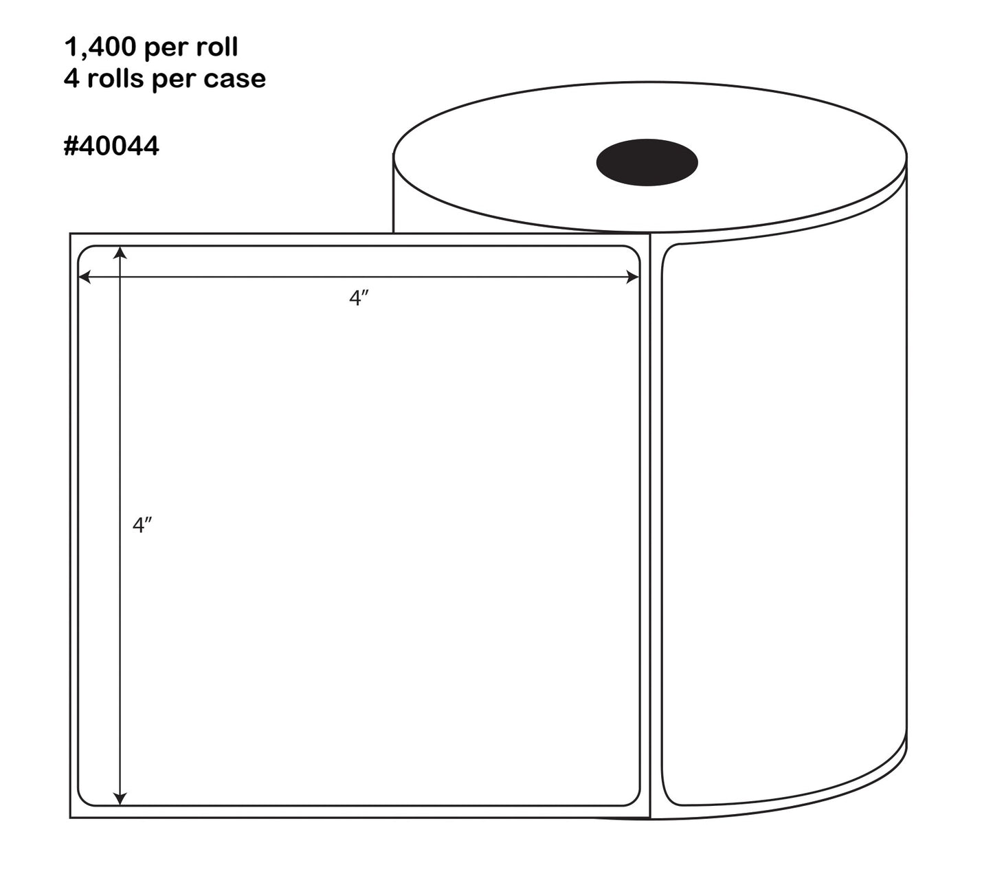 Direct Thermal Blank Labels