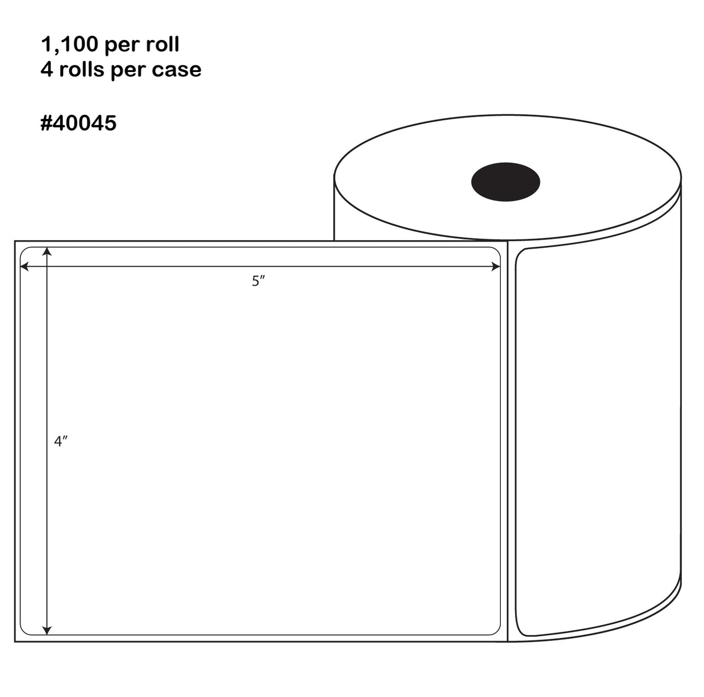 Direct Thermal Blank Labels