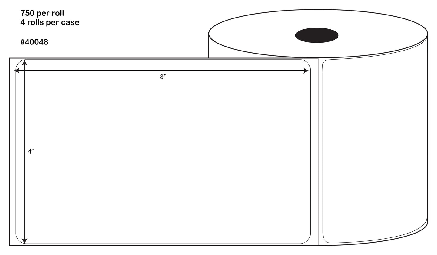 Direct Thermal Blank Labels