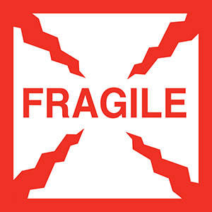 Fragile Label 43577