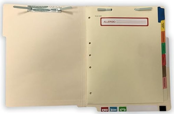 Patient Chart Index Divider Sets – ISSI Filing