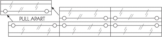 Reinforcing Strips 2 hole