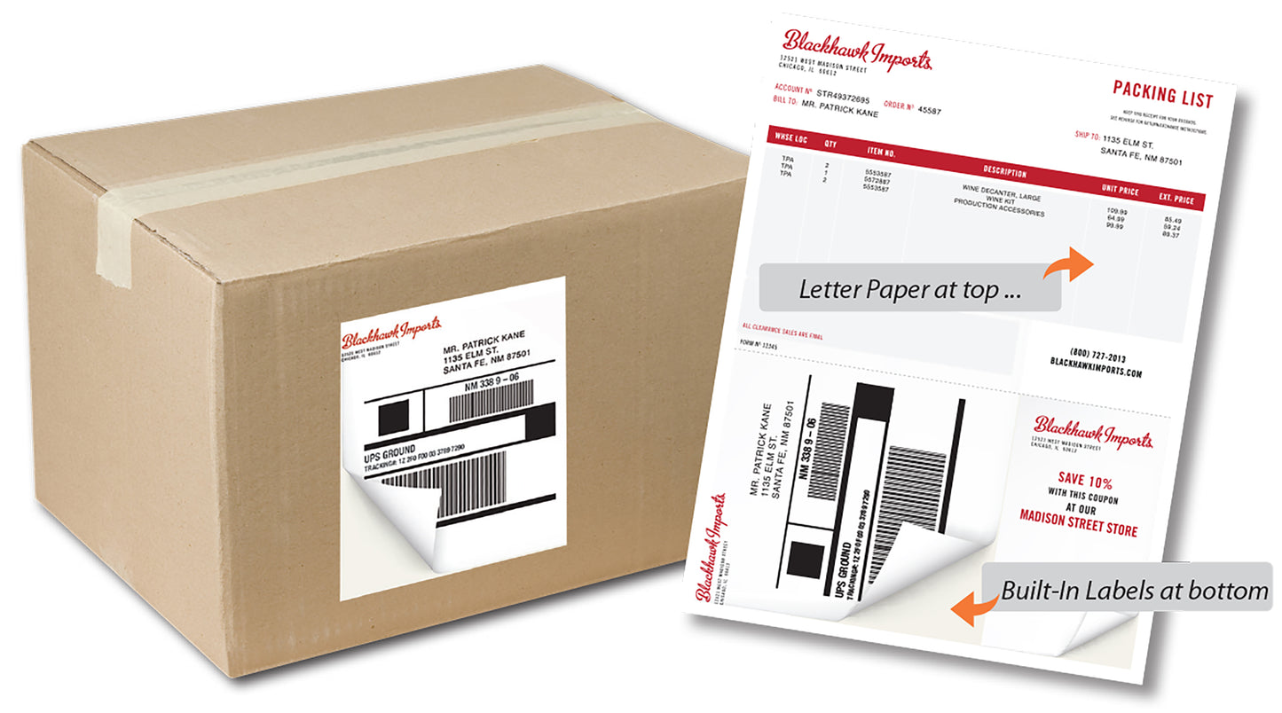 Integrated Label Forms