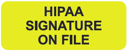 HIPAA Label A1002