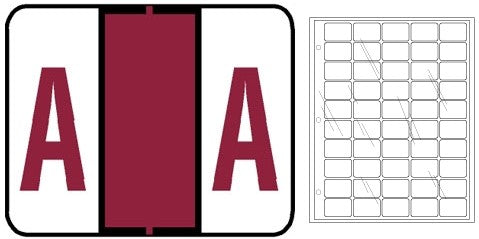 Alphabetic Labels-TPAM Series