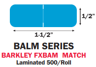 Solid Color Labels-Barkley (BALM)