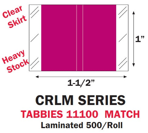 Solid Color Labels-CRLM