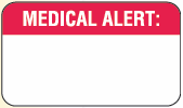 Medical Alert Label MAP1600