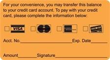 Billing / Collection Label MAP2350