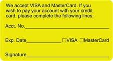 Billing / Collection Label MAP2500