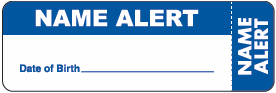 Medical Alert Label MAP3110