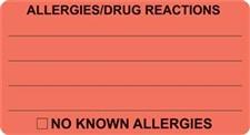 Allergy Label MAP3230