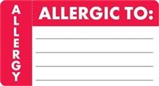 Allergy Label MAP3300