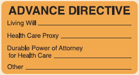 Advanced Directive Label MAP3500