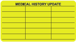 Chart Label MAP3600