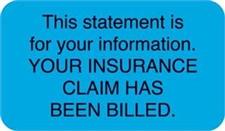 Insurance Patient Responsibility Label MAP3730