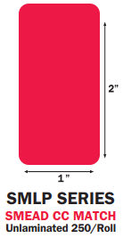 Solid Color Labels-Smead CC-SMLP