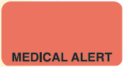 Medical Alert Label UL188