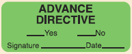 Advanced Directive Label UL588